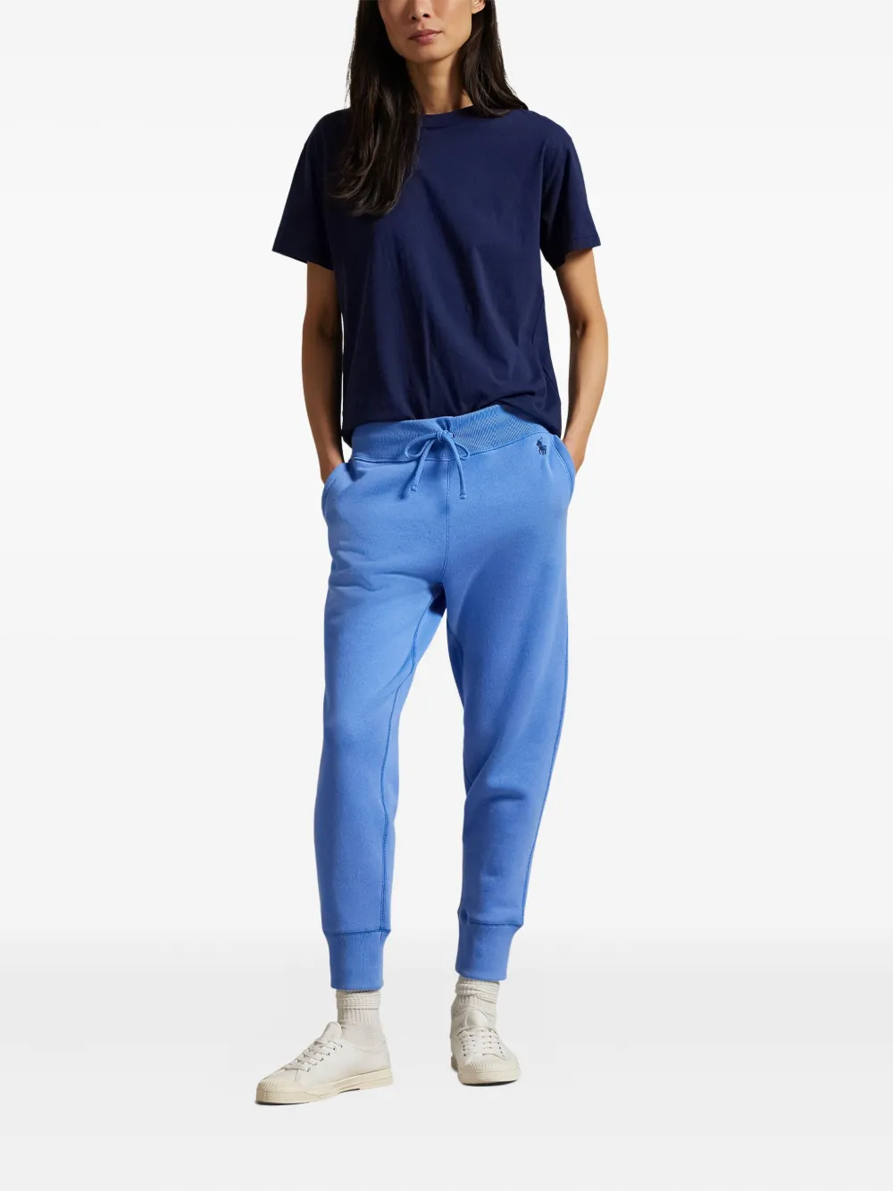 Polo Ralph Lauren Trainingsbroek in katoenblend Blauw