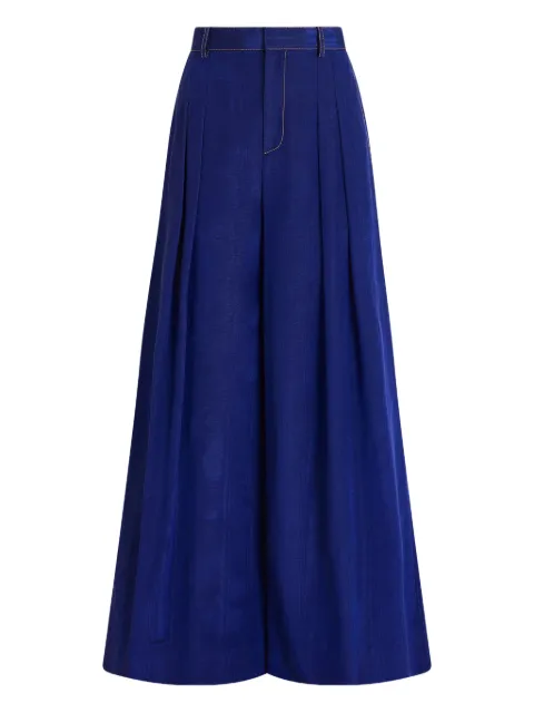 Rosie Assoulin wide leg pleat trousers