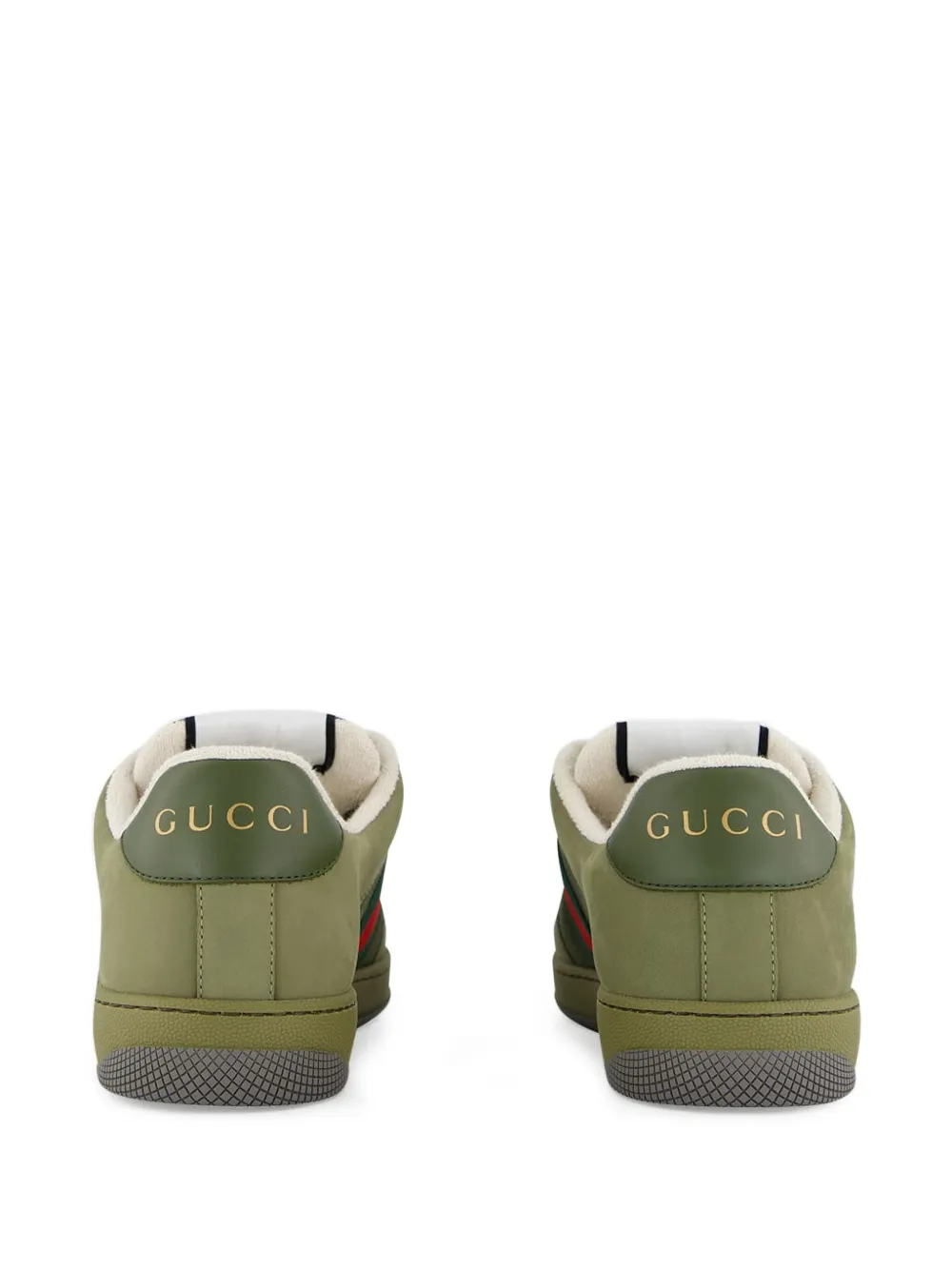 Gucci Screener sneakers met Web-streep Groen