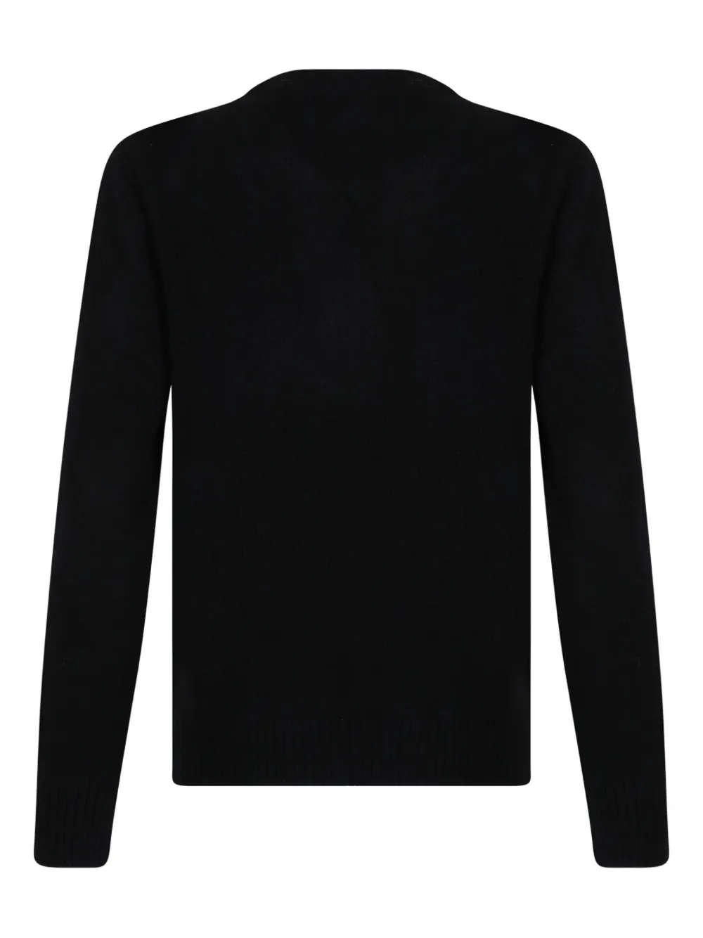 Gran Sasso Round-neck Sweater In Black