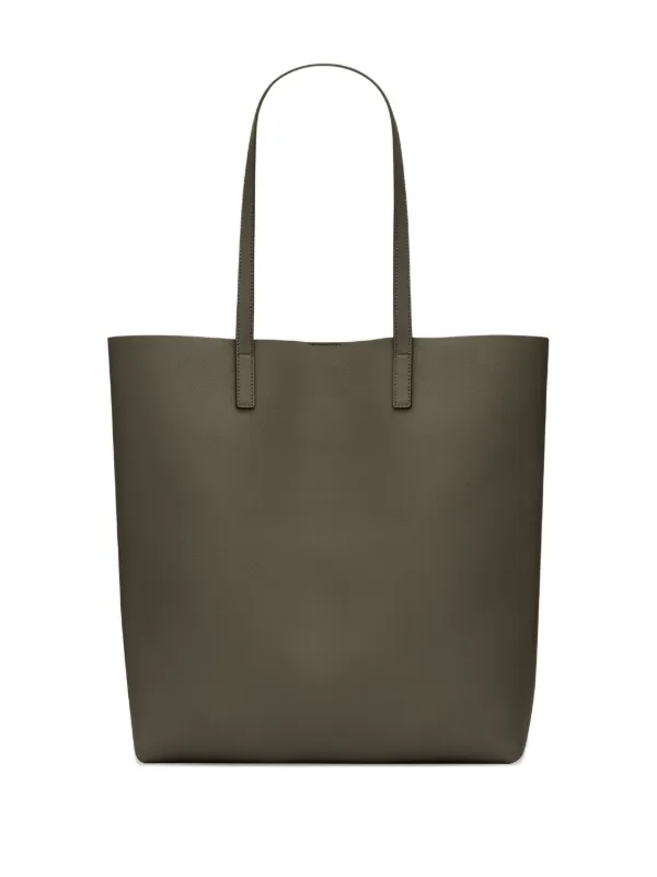 Saint Laurent Shopping Leather Shoulder Bag | Green | FARFETCH