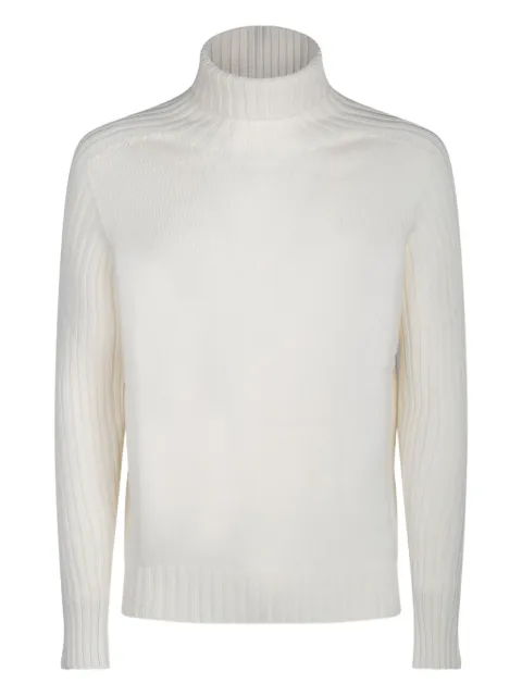 Gran Sasso ribbed turtleneck sweater