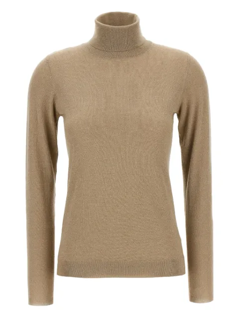 Brunello Cucinelli roll-neck long-sleeved sweater 