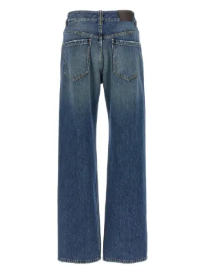 BRUNELLO CUCINELLI SS25 Wide leg jeans (MB125P5759 C003)