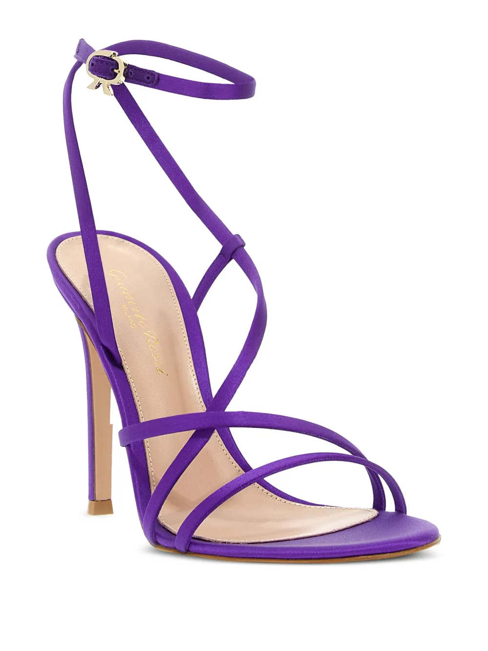 Gianvito Rossi 100mm Orchid sandals | Heeled Sandals | Image 2