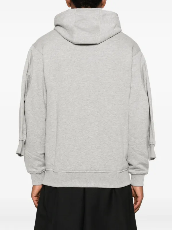 Comme Des Garçons Shirt ダブルスリーブ パーカー | グレー | FARFETCH JP