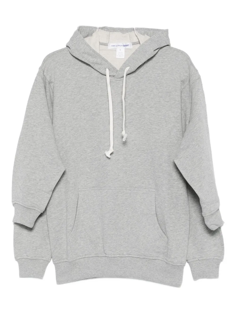 Comme Des Garçons Shirt Double-sleeve Hoodie In Gray