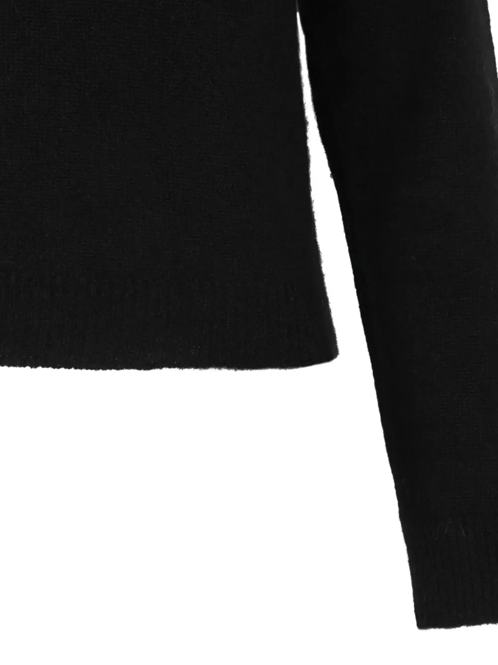 Gran Sasso Trui met hoge hals Zwart