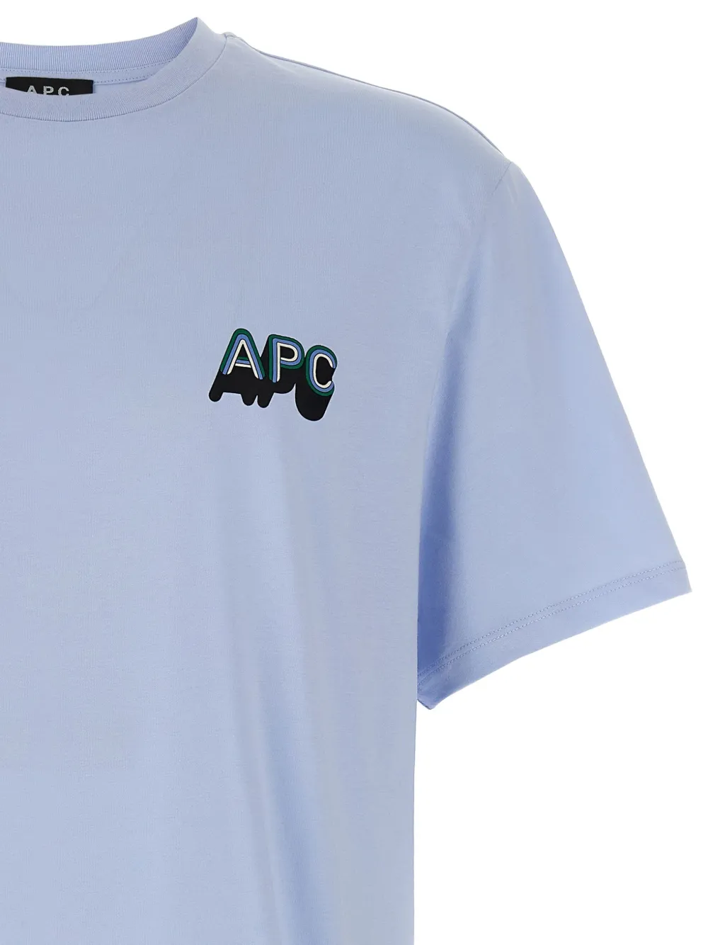 A.P.C. 70s T-shirt Blauw