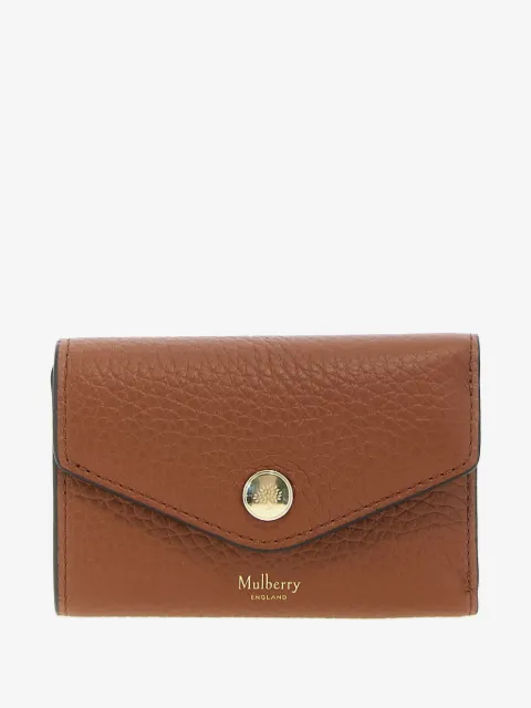 Mulberry multi-card flap wallet