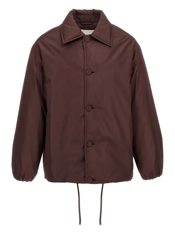 Jil Sander パデッドジャケット | ブラウン | FARFETCH JP