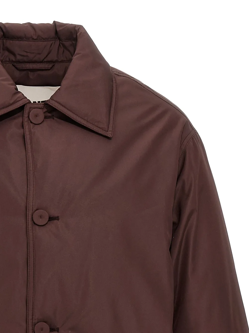 Jil Sander Gewatteerd jack Bruin