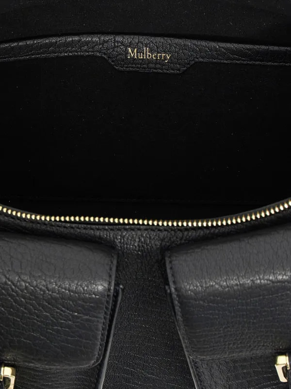 ショルダーバッグ・ポシェット Mulberry FW25 'Maggie' shoulder bag (HH9725674 A100) Mulberry | Maggie Shoulder Bag | Black Natural Grain | Women