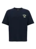 A.P.C. disco boombox print T-shirt - Blue