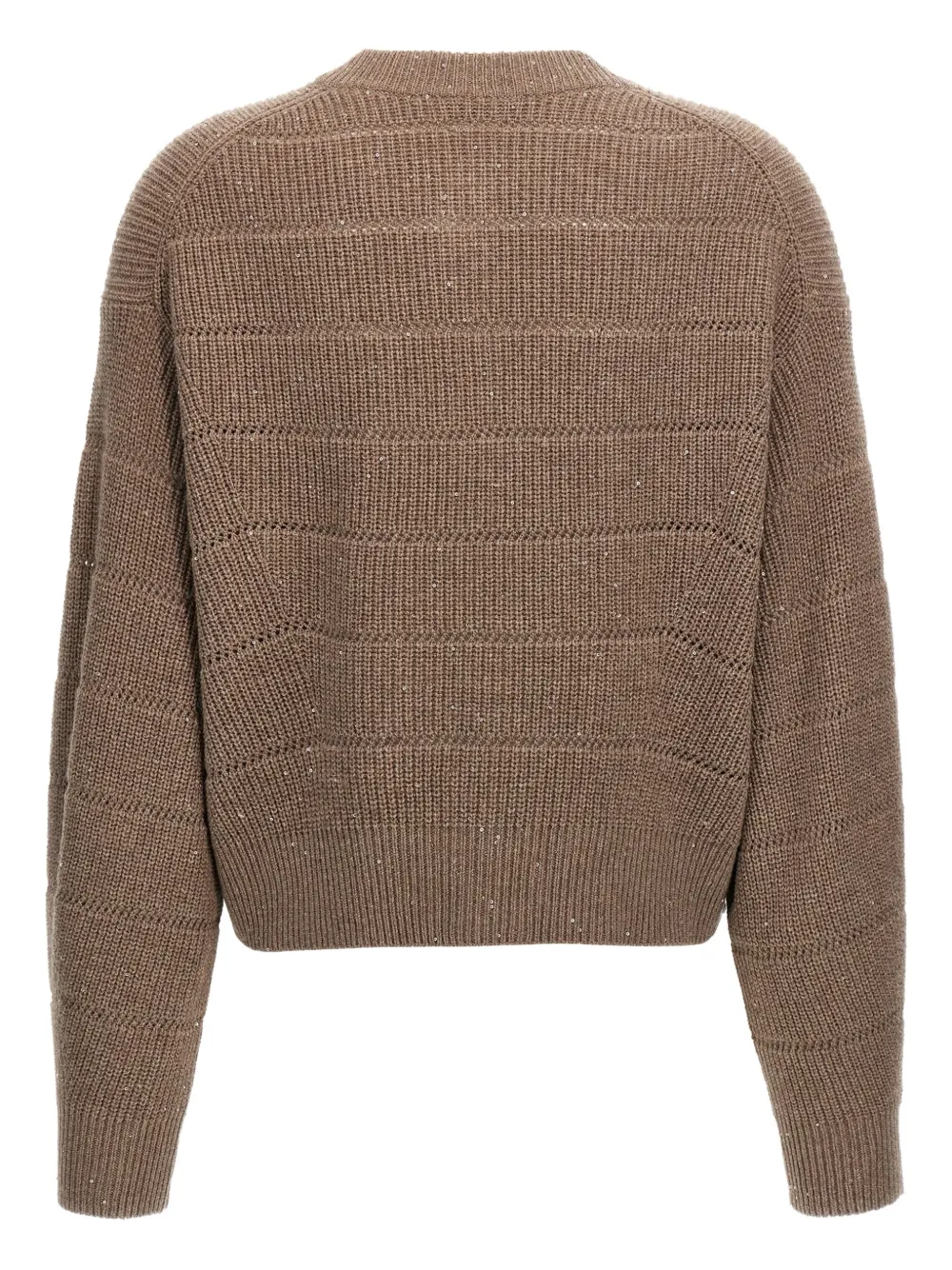 Brunello Cucinelli Geribbeld vest Bruin