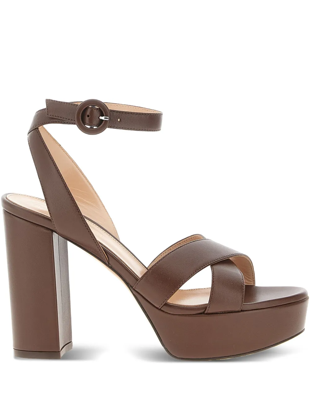Gianvito Rossi 105 mm Sabrina sandalen Bruin