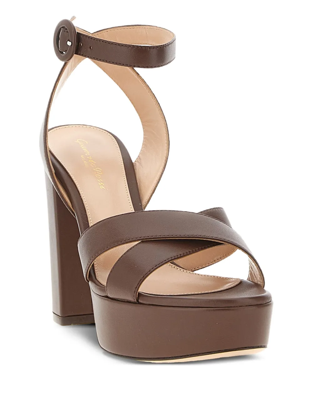 Gianvito Rossi 105 mm Sabrina sandalen Bruin