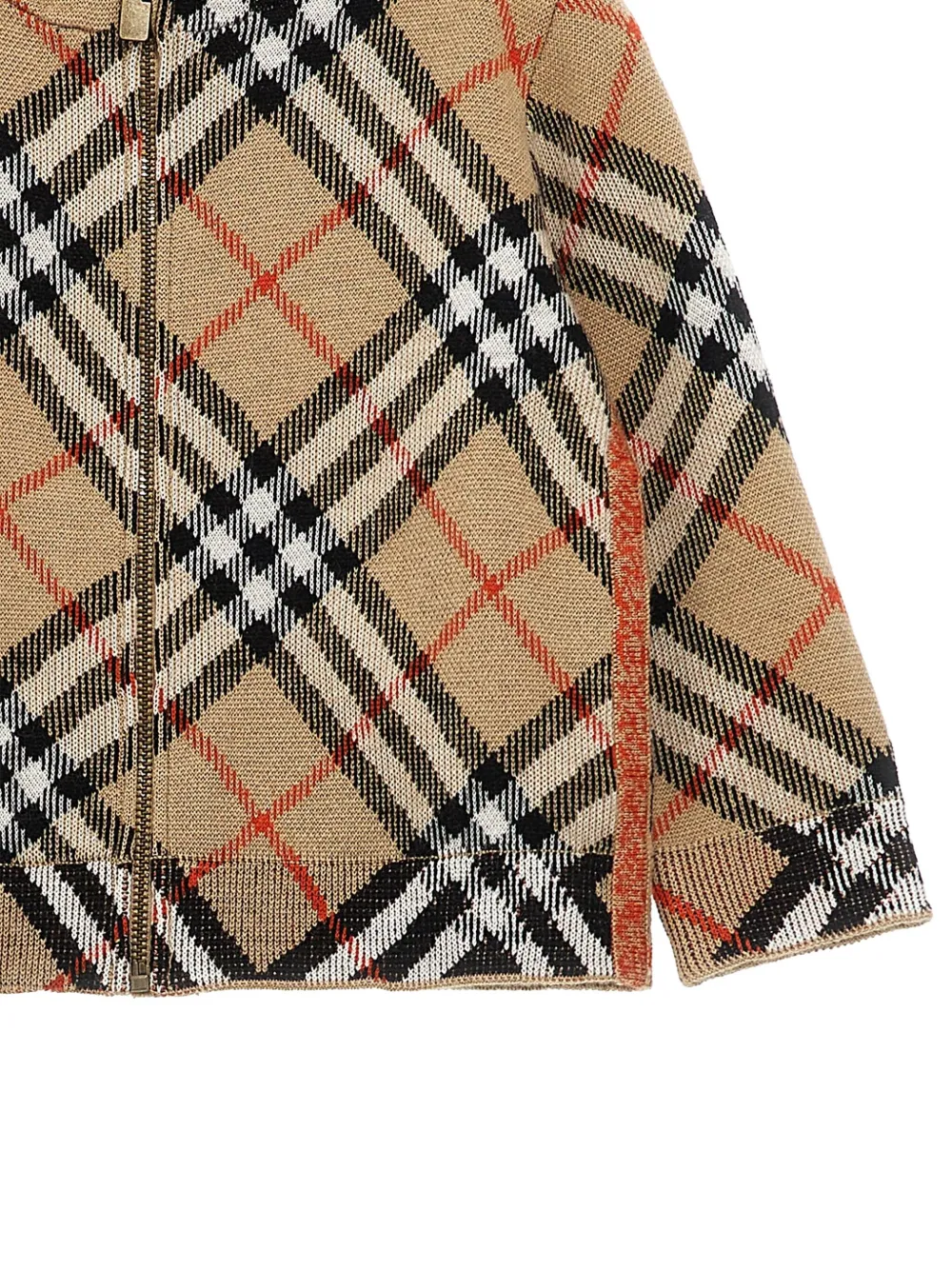 Burberry Kids Jimmy hoodie Beige