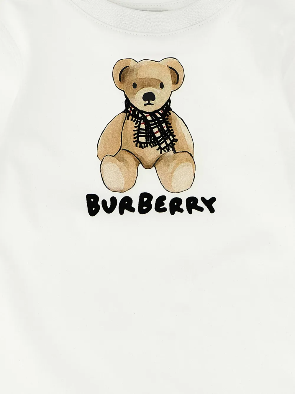 Burberry Kids Thomas T-shirt Wit