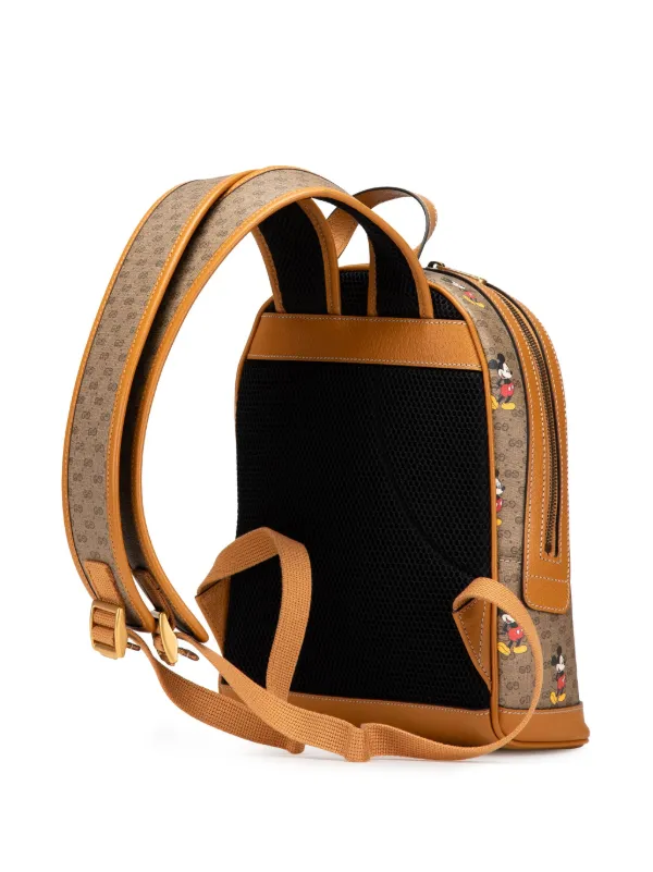 Gucci Pre-Owned 2016-2024 ディズニー スモール マイクロ GG