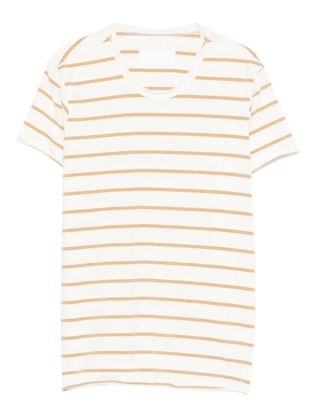 Labo Art Rico striped T-shirt - Bianco