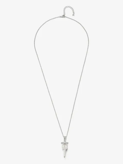 Mateo Sword pearl necklace
