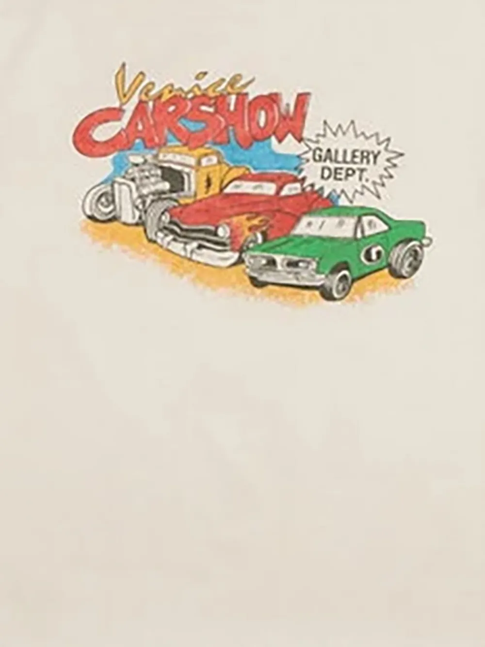 GALLERY DEPT. car-show graphic-print T-shirt | T-Shirts | Image 2