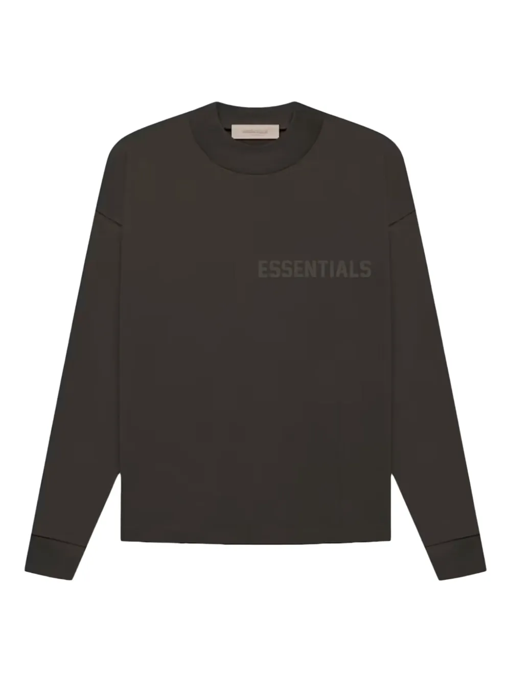 Essentials Logo-detail Sweatshirt In Black
