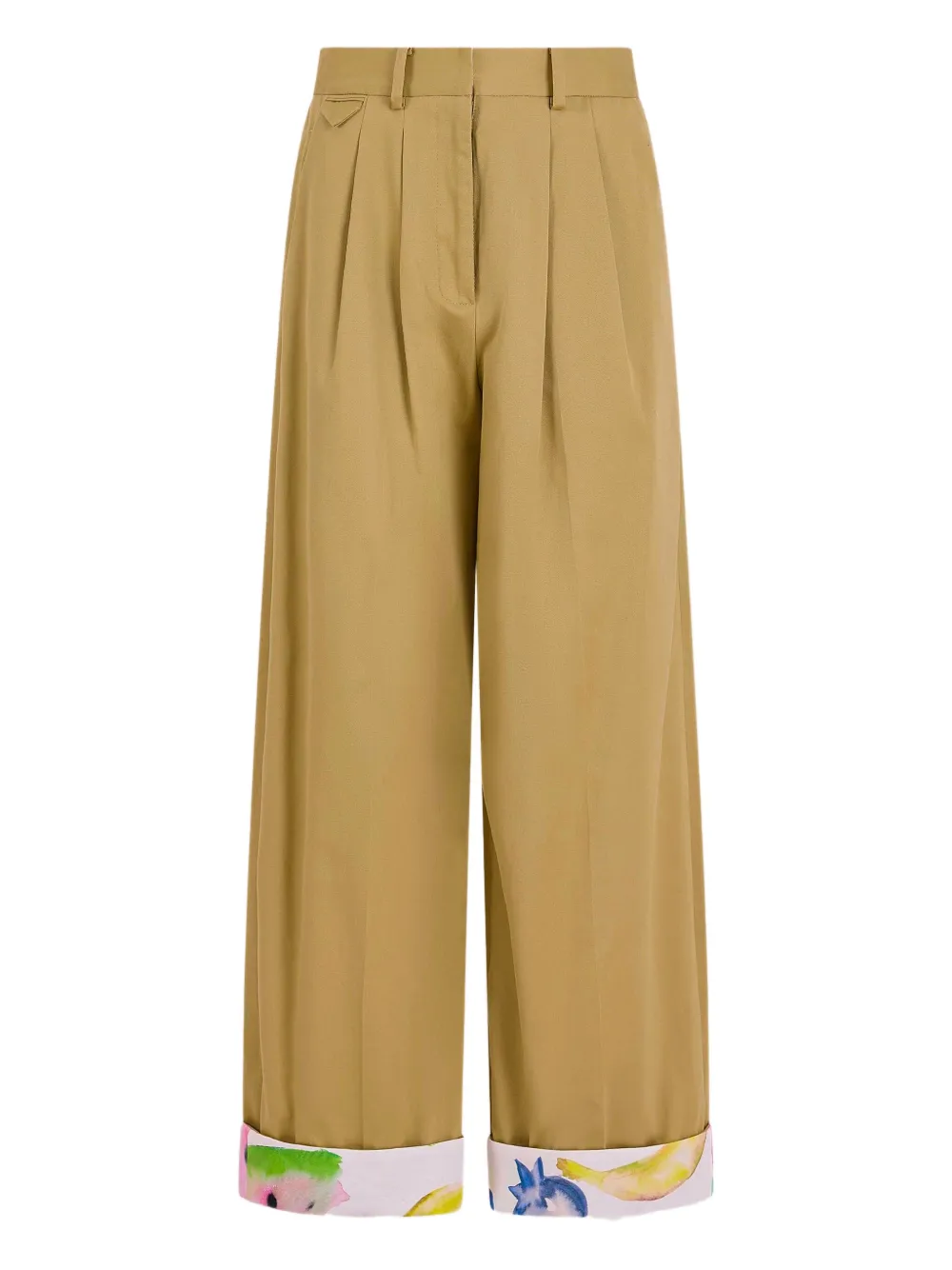 pleated trousers