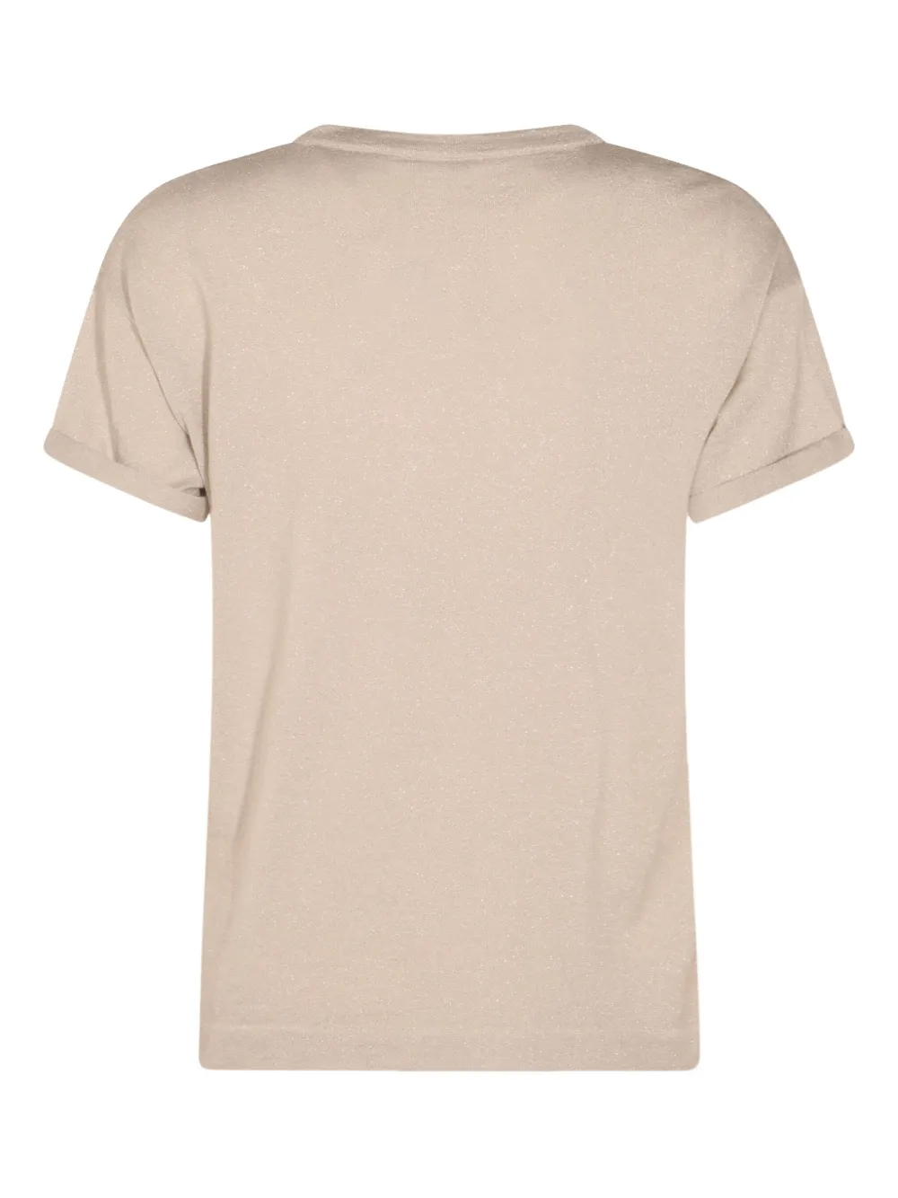 Brunello Cucinelli lurex-detail short-sleeve T-shirt | T-Shirts & Jersey Shirts | Image 2