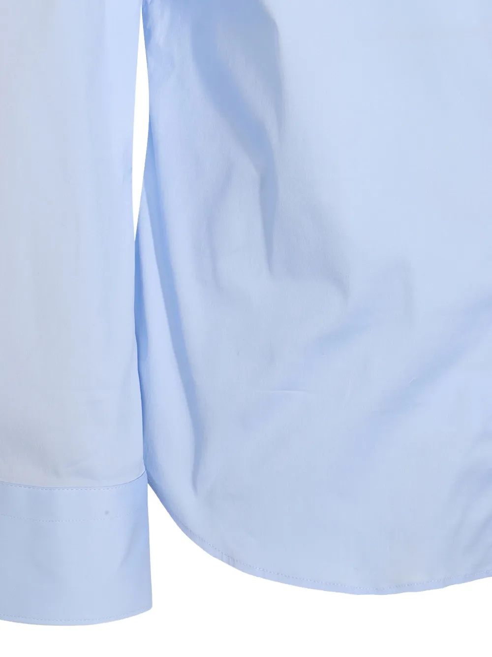 Canali long-sleeve button-fastening shirt Blauw