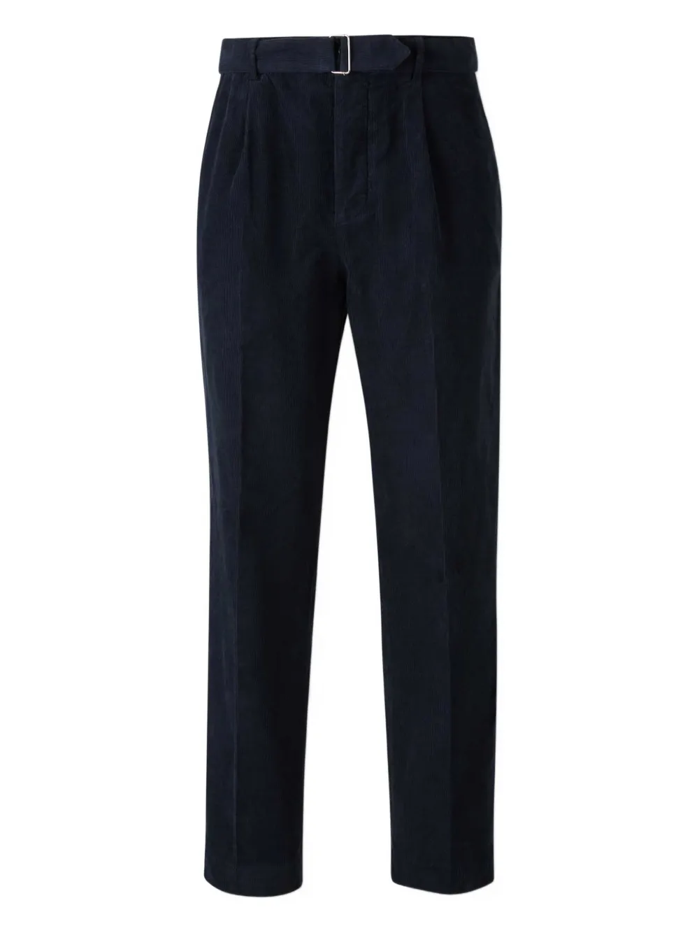 Officine Generale pleat-detailed corduroy trousers | Blue | Image 1