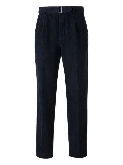 Officine Generale pleat-detailed corduroy trousers