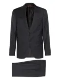 Canali pinstripe wool suit - Blue