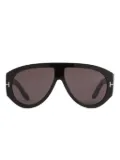 TOM FORD Eyewear shield-frame sunglasses - Black