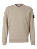 Stone Island Compass-badge crew-neck sweatshirt - Neutrals