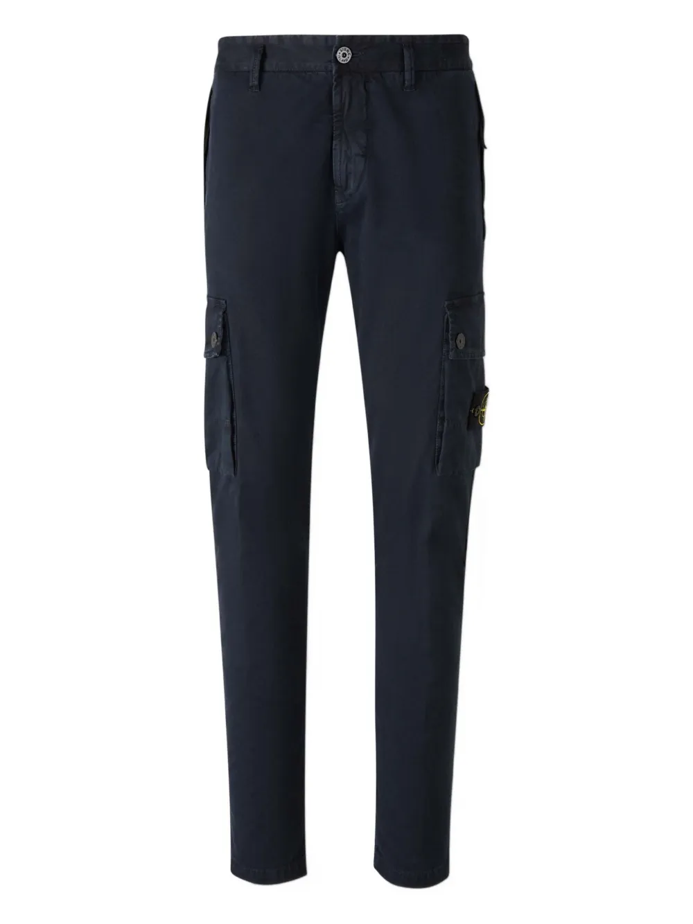 Stone Island Broek met cargo zak Blauw