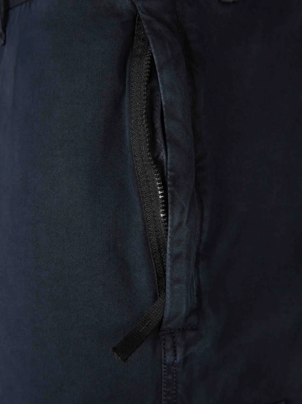 Stone Island Broek met cargo zak Blauw