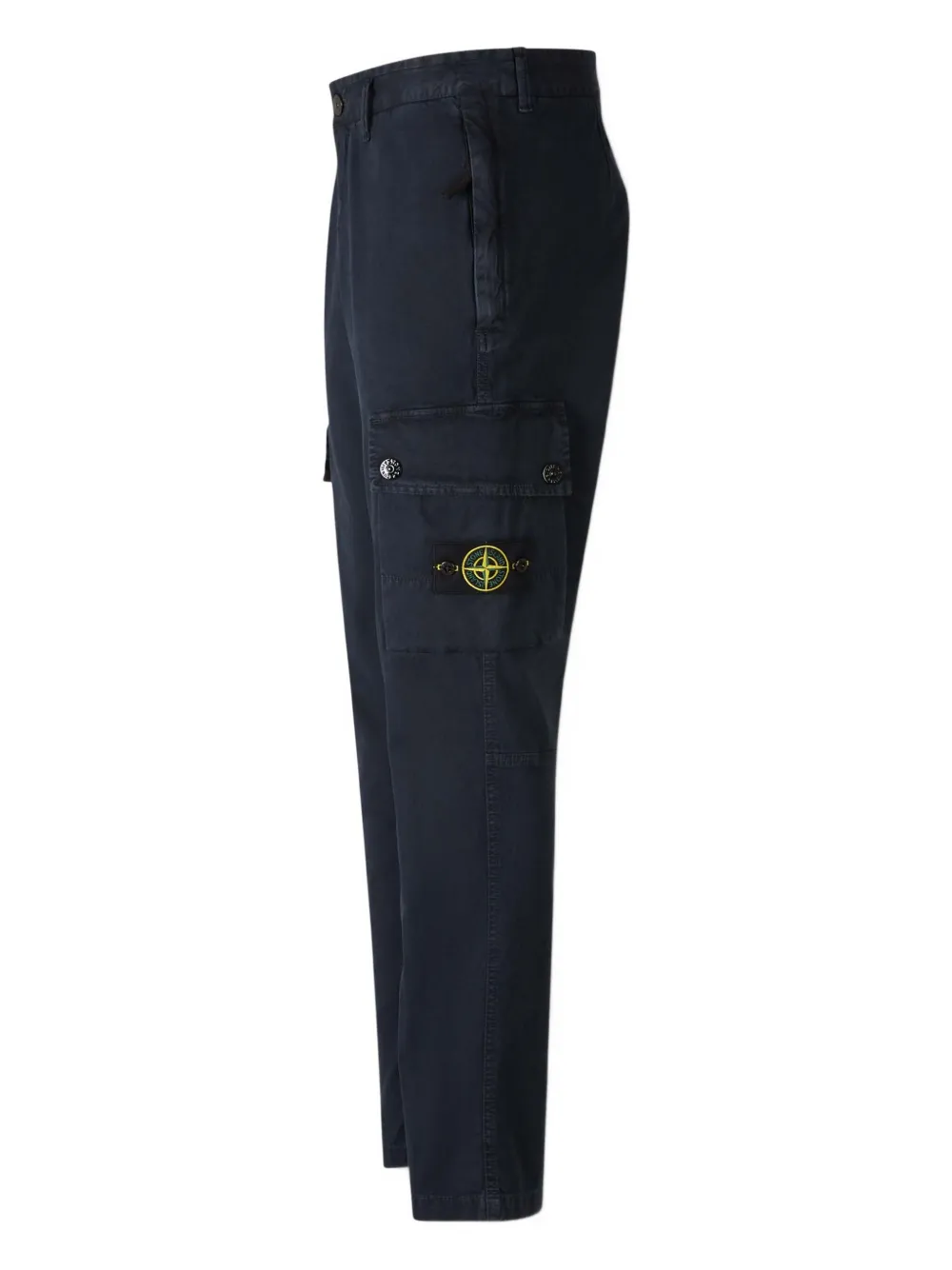 Stone Island Broek met cargo zak Blauw