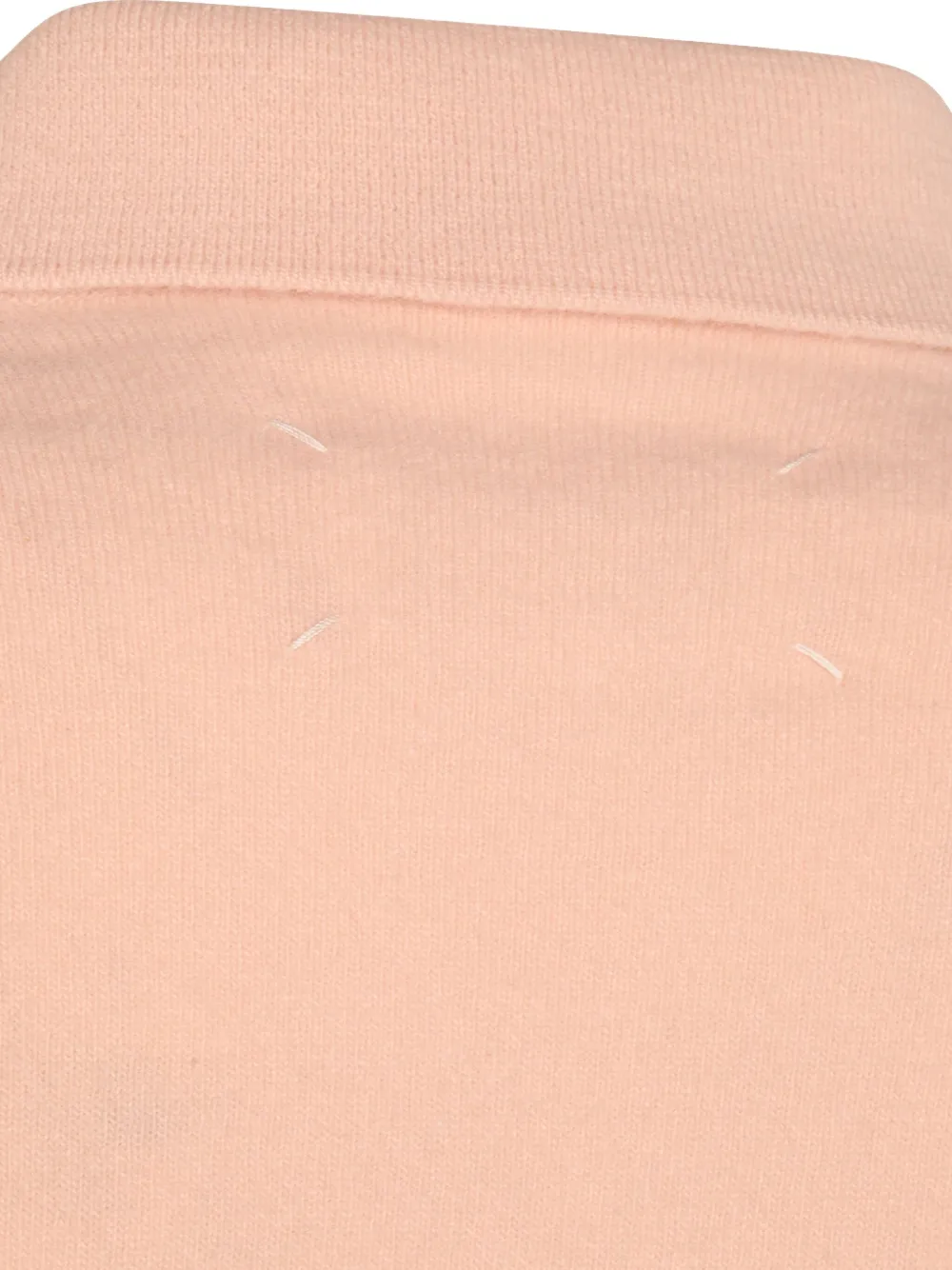 Maison Margiela Knitwear Collared Long Sleeves In Pink