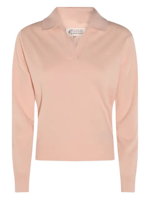 Maison Margiela wool v-neck sweater