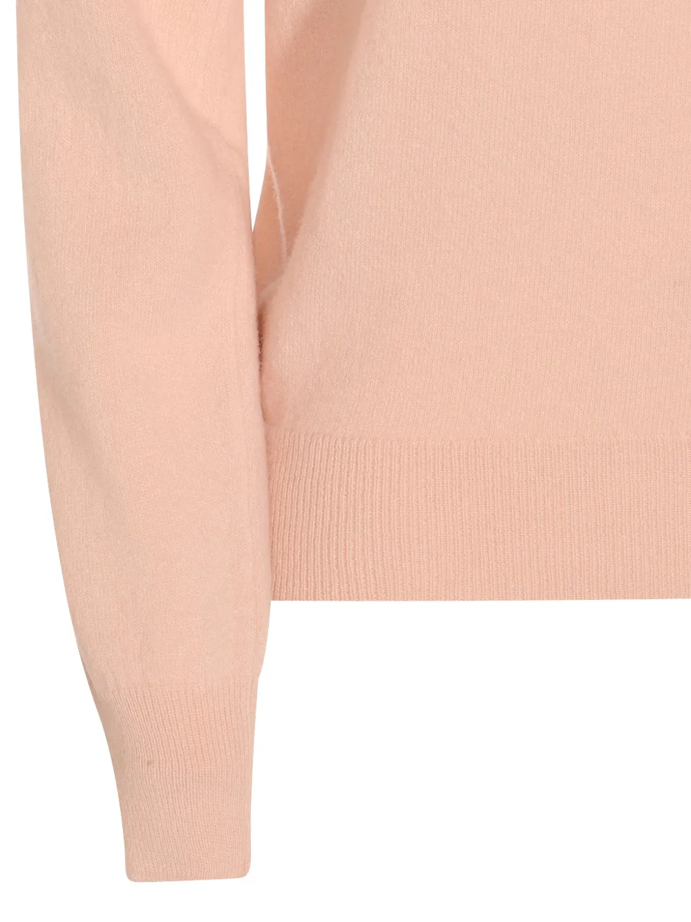 Maison Margiela Knitwear Collared Long Sleeves In Pink