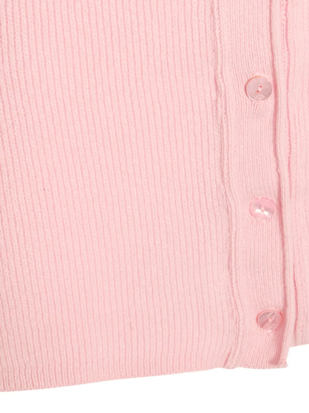 Blumarine Vest met veren Roze