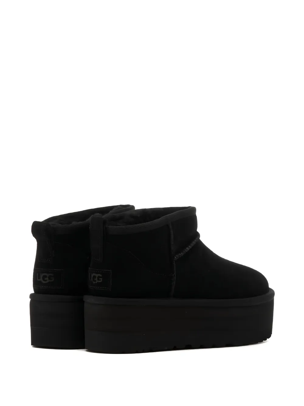 UGG 50 mm laarzen met plateauzool Zwart