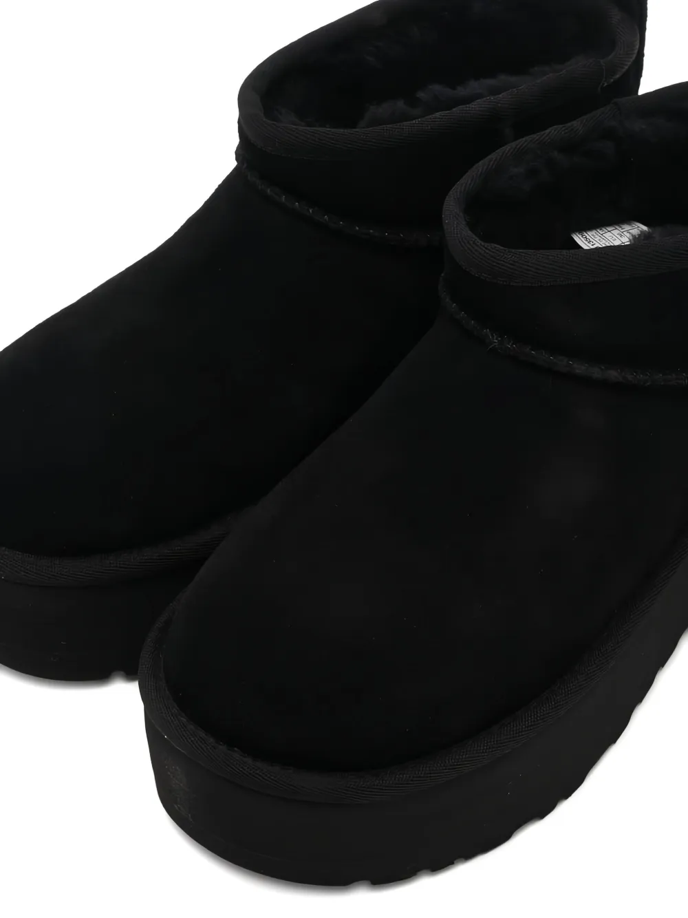 UGG 50 mm laarzen met plateauzool Zwart