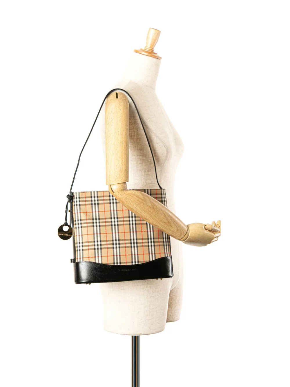 Burberry Pre-Owned 2000-2017 Haymarket Check Canvas shoulder bag | Pre-Owned | Image 2