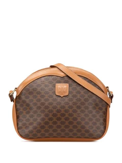 Céline Pre-Owned 2008 Macadam Coated Canvas crossbody bag