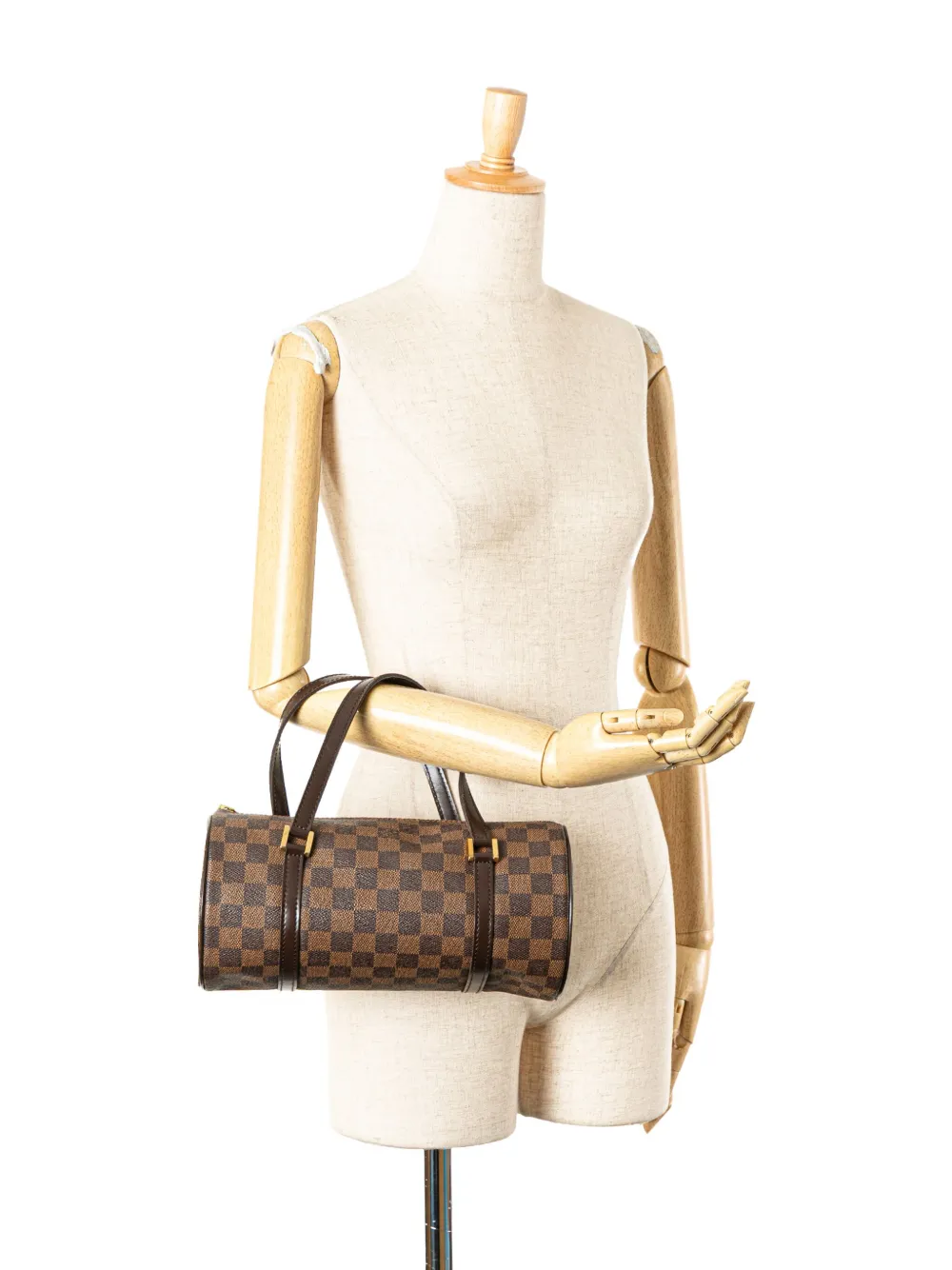 Louis Vuitton Pre-Owned 2004 Damier Ebene Papillon 26 handbag | Pre-Owned | Image 2