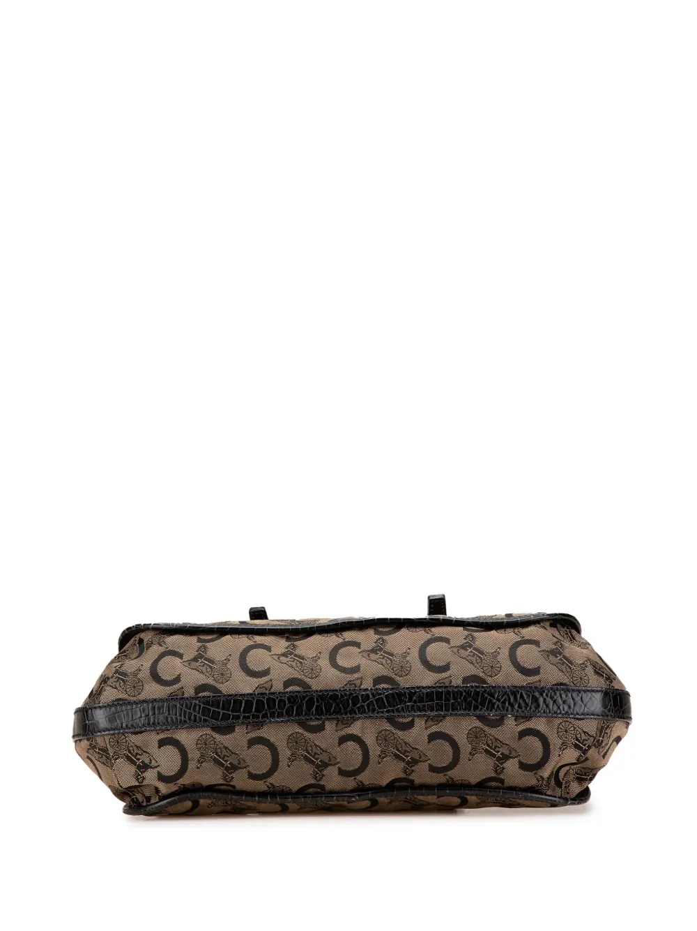 Pre-owned Celine 2007 C Carriage Canvas Satchel