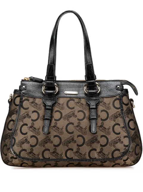 Céline Pre-Owned 2007 C Carriage Canvas satchel